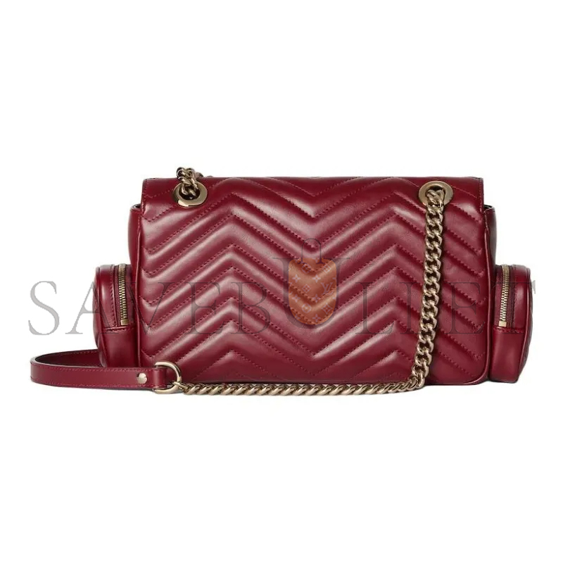 G*u*i gg marmont small multi-pocket bag 795228 (25.5*15*7cm)